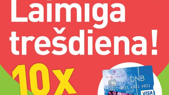 Laimīgā trešdiena! Izmanto izdevību!