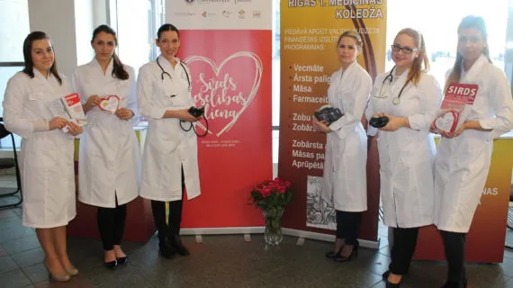 AIZVADĪTA SIRDS VESELĪBAS DIENA “VESELA SIRDS – LAIMĪGA SIRDS”