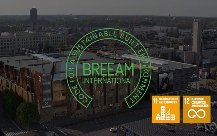 BREEAM certificate