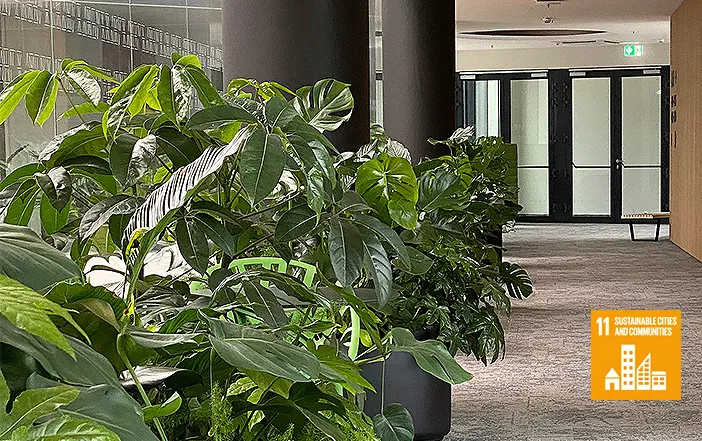 Indoor climate in the building