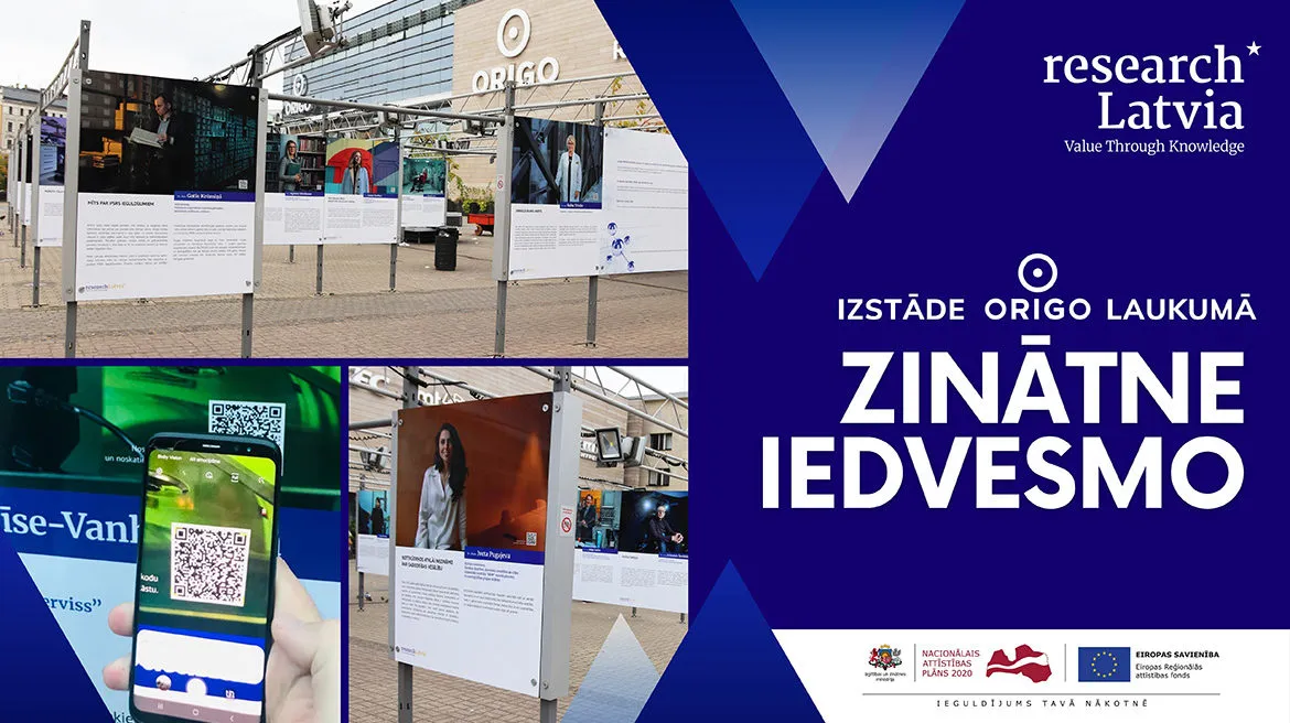 Exhibition in Origo square “Science Inspires”