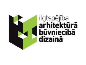 Logo Gada balva Rīgas arhitektūrā 2021 “lgtspējīgākā ēka 2021 Latvijā”