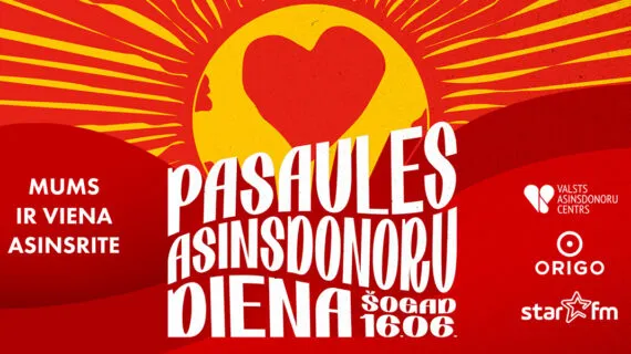 Starptautiskā asinsdonoru diena laukumā pie t/c Origo