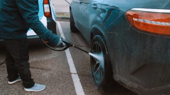 WashCar service in our underground parking