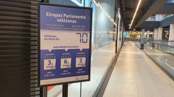 T/C “Origo” ikvienam ērti pieejams 2024. gada Eiropas Parlamenta vēlēšanu iecirknis