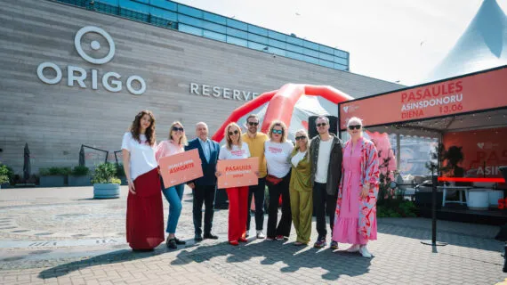 Valsts asinsdonoru nedēļas ietvaros pie t/c “Origo” asinis ziedojuši 40 donori