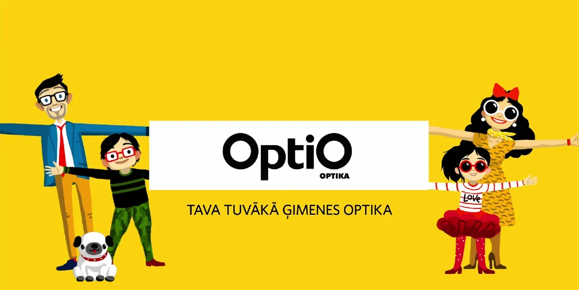 Pēc rekonstrukcijas atvērts jauns OptiO optikas veikals t/c Origo