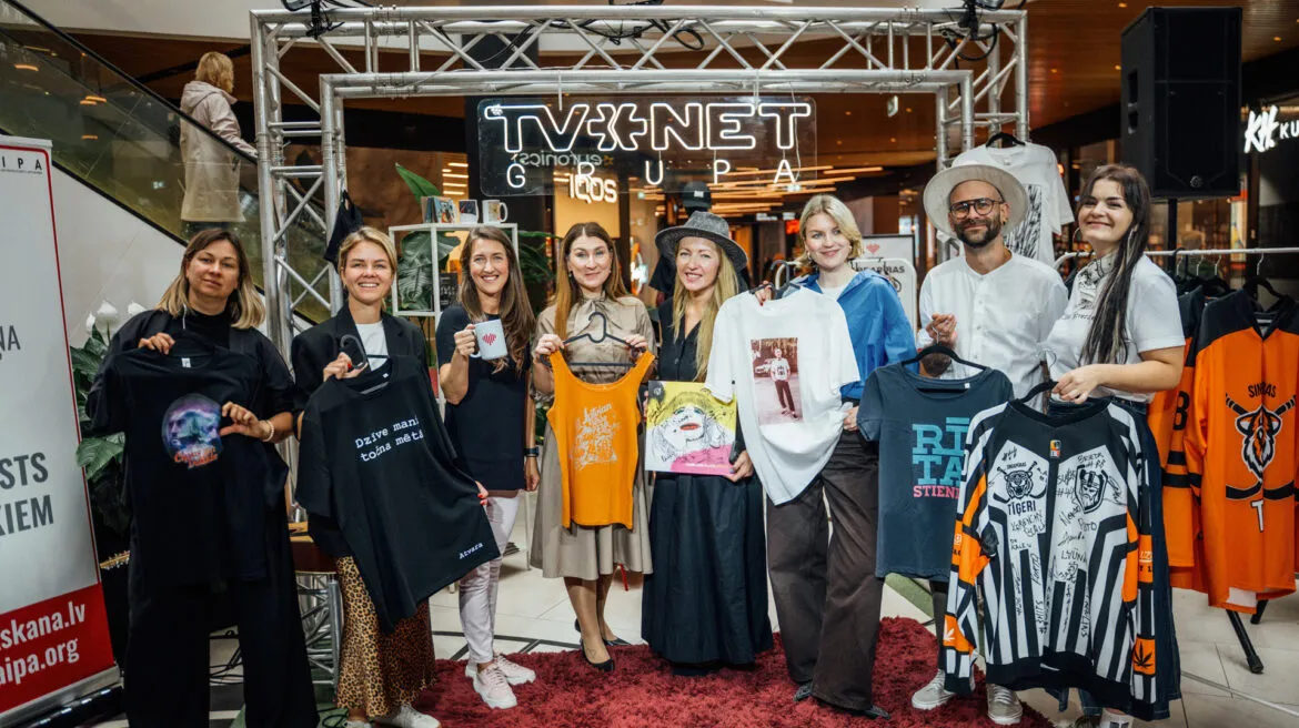 Atklāts labdarības pop-up veikals mūziķu atbalstam t/c “Origo”