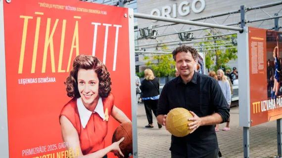 Pie tirdzniecības centra “Origo” atklāta TTT leģendai veltīta fotoizstāde